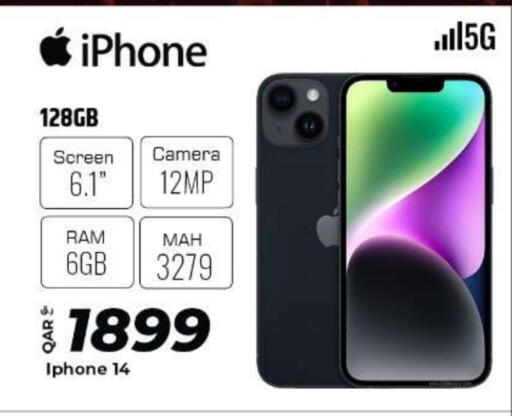 APPLE iPhone 14 available at Al Rawabi Electronics in Qatar - Doha
