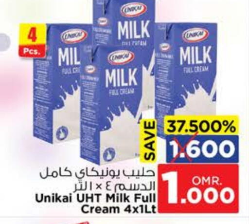 UNIKAI Long Life / UHT Milk available at Nesto Hyper Market   in Oman - Muscat