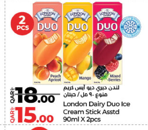 Ice & Ice cream in LuLu Hypermarket, Qatar Offers - Qatar Peach Apricot Mango available at LuLu Hypermarket in Qatar - Al Wakra