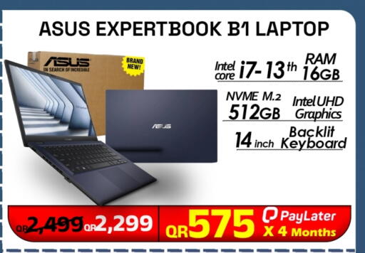 ASUS Laptop available at Tech Deals Trading in Qatar - Al Rayyan