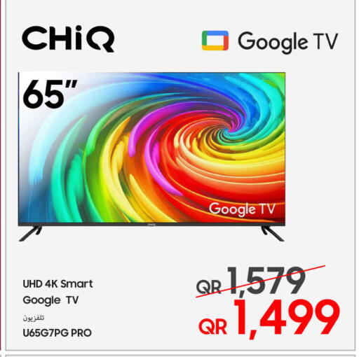 CHIQ Smart TV available at Techno Blue in Qatar - Al Rayyan