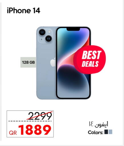 APPLE iPhone 14 available at iCONNECT  in Qatar - Al Rayyan