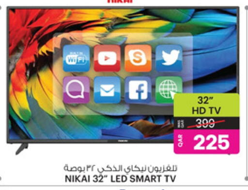 NIKAI Smart TV available at Ansar Gallery in Qatar - Doha