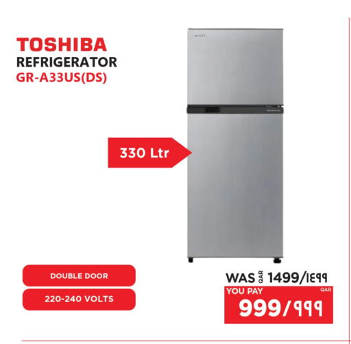 TOSHIBA Refrigerator available at Emax  in Qatar - Al Shamal
