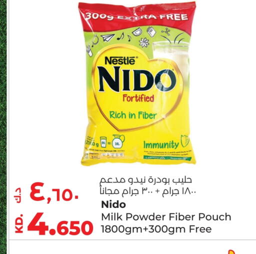NIDO Milk Powder available at Lulu Hypermarket  in Kuwait - Kuwait City