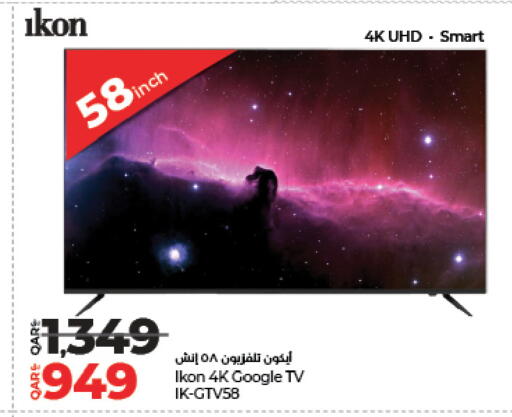 IKON Smart TV available at LuLu Hypermarket in Qatar - Umm Salal