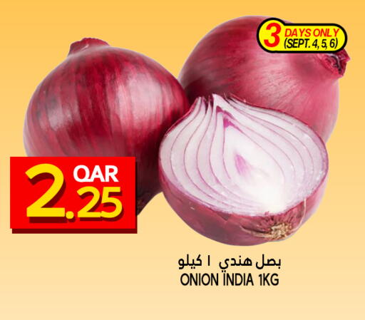Onion from India available at Food Palace Hypermarket in Qatar - Al Wakra
