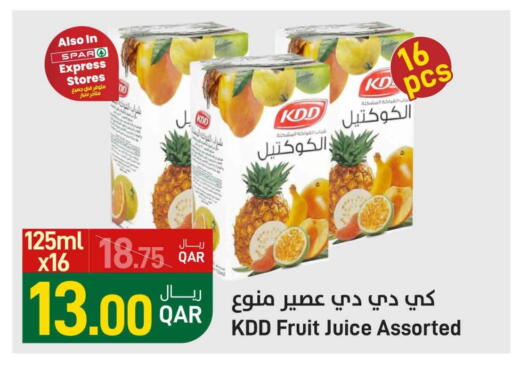 KDD available at SPAR in Qatar - Al Khor