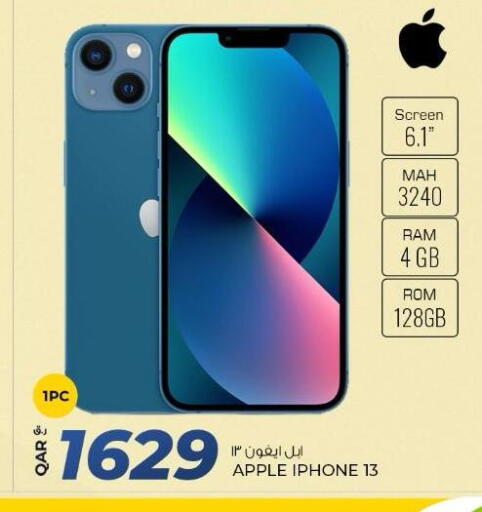 APPLE iPhone 13 available at Rawabi Hypermarket in Qatar - Al Wakra