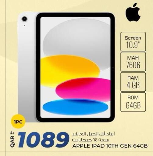 APPLE iPad available at Rawabi Hypermarket in Qatar - Al Daayen