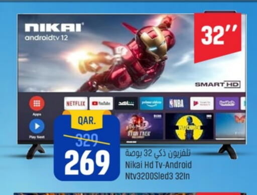 نيكاي تلفاز ذكي available at باريس هايبرماركت in قطر - الشحانية