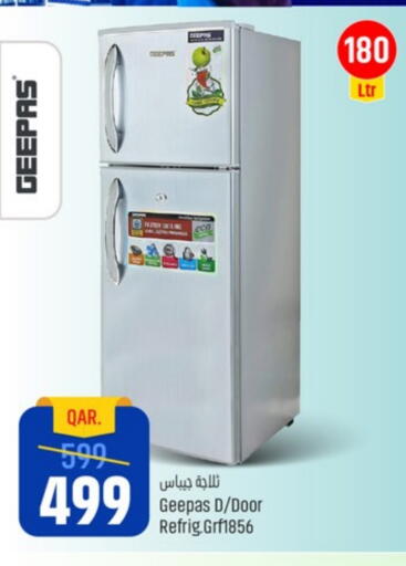 GEEPAS Refrigerator available at Paris Hypermarket in Qatar - Al-Shahaniya