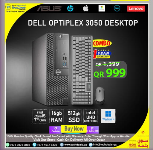 DELL available at Tech Deals Trading in Qatar - Al Shamal
