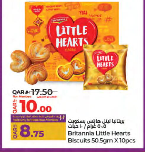 Biscuits in LuLu Hypermarket, Qatar Offers - Qatar BRITANNIA available at LuLu Hypermarket in Qatar - Umm Salal