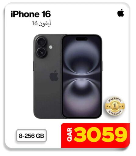 APPLE iPhone 16 available at Doha Link in Qatar - Doha