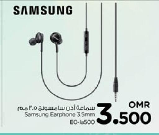 SAMSUNG Earphone available at Nesto Hyper Market   in Oman - Muscat