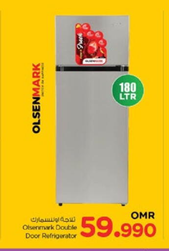 OLSENMARK Refrigerator available at Nesto Hyper Market   in Oman - Muscat