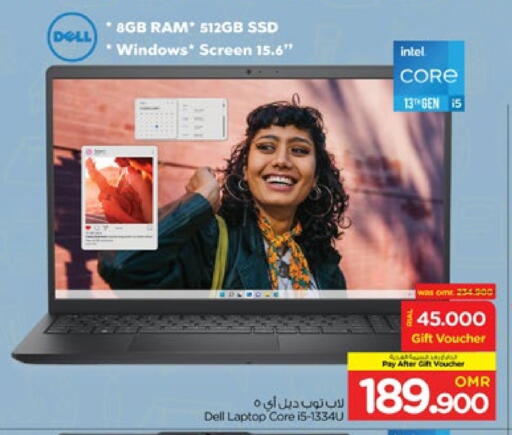 DELL available at Nesto Hyper Market   in Oman - Muscat