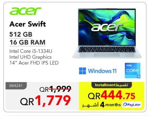 ACER available at Jarir Bookstore  in Qatar - Al-Shahaniya