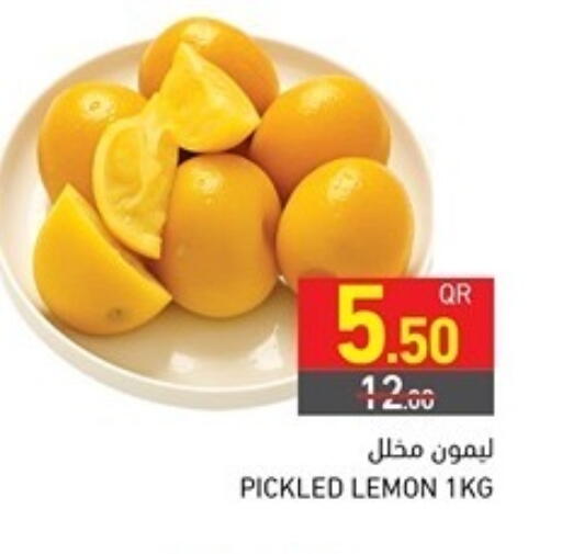 Lemon available at Aswaq Ramez in Qatar - Doha