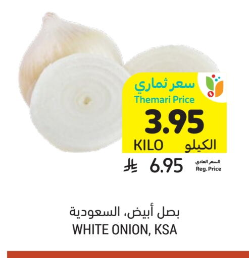 White Onion available at Tamimi Market in KSA, Saudi Arabia, Saudi - Jeddah