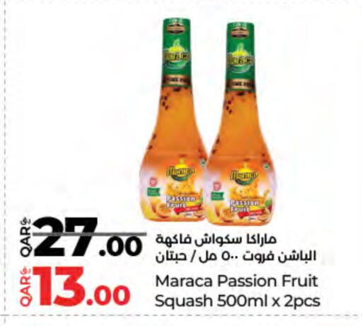 Passion Fruit Squash available at LuLu Hypermarket in Qatar - Doha