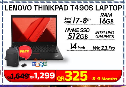 LENOVO Laptop available at Tech Deals Trading in Qatar - Doha