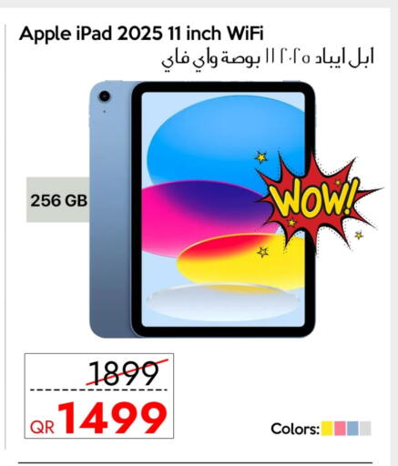 APPLE iPad available at iCONNECT  in Qatar - Al Shamal