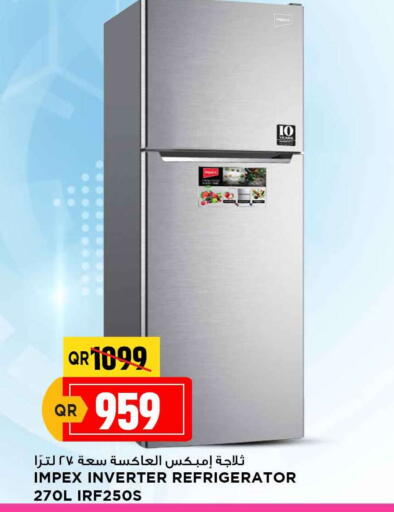 IMPEX Refrigerator available at Marza Hypermarket in Qatar - Doha