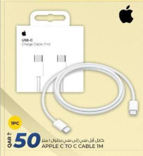 APPLE Cables available at Rawabi Hypermarket in Qatar - Doha