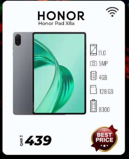 HONOR available at Super Touch in Qatar - Al Shamal