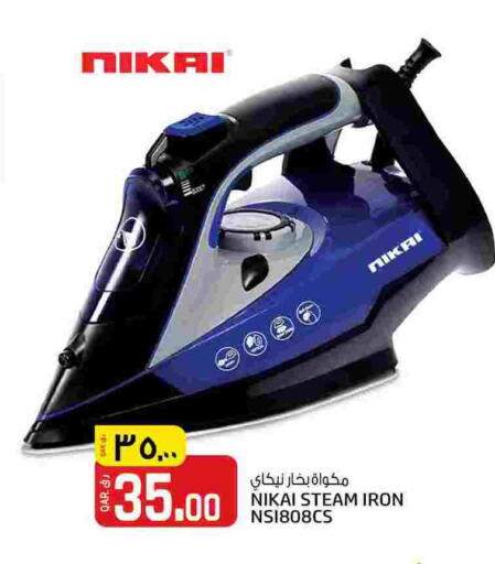 Small Appliances in Kenz Mini Mart, Qatar Offers - Qatar NIKAI Ironbox available at Kenz Mini Mart in Qatar - Al-Shahaniya