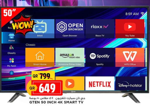Smart TV available at Marza Hypermarket in Qatar - Al Shamal