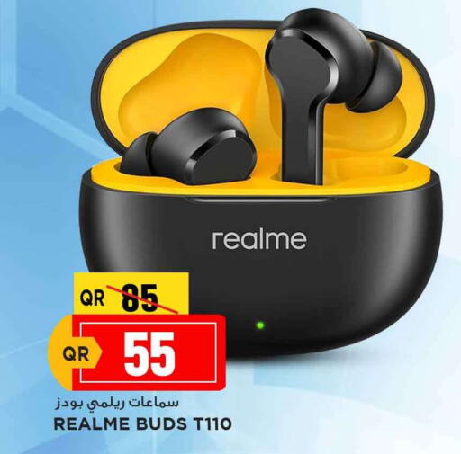 REALME Earphone available at Marza Hypermarket in Qatar - Al-Shahaniya