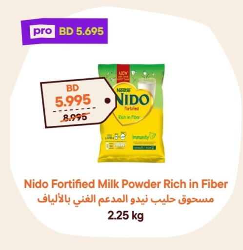 NIDO Milk Powder available at Talabat Mart in Bahrain