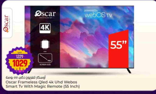OSCAR Smart TV available at Paris Hypermarket in Qatar - Doha