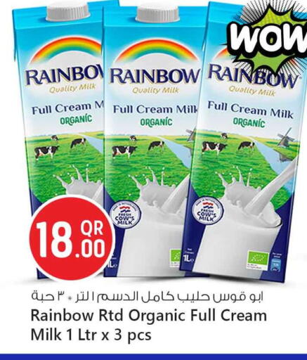 RAINBOW Organic Milk available at Safari Hypermarket in Qatar - Doha