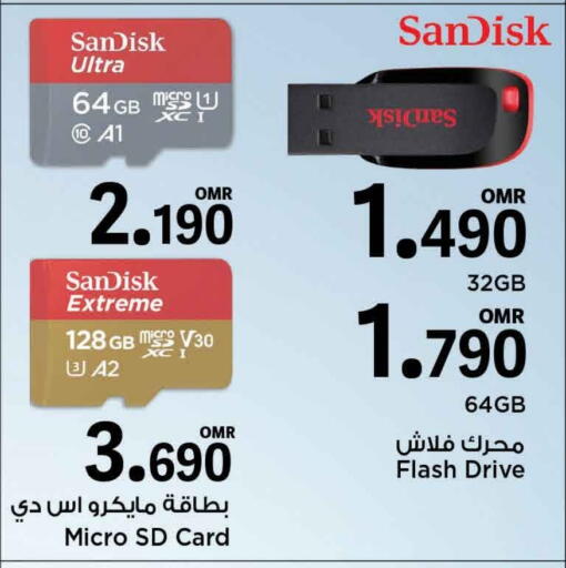 Accessories - Electronics in MARK & SAVE, Oman Offers - Oman SANDISK Flash Drive available at MARK & SAVE in Oman - Muscat