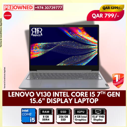 LENOVO available at Royce World Trading & Services W.L.L in Qatar - Al-Shahaniya