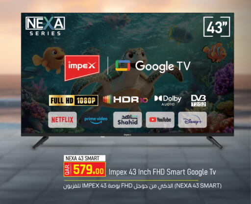 IMPEX Smart TV available at Kenz Mini Mart in Qatar - Al-Shahaniya