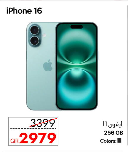 APPLE iPhone 16 available at iCONNECT  in Qatar - Doha