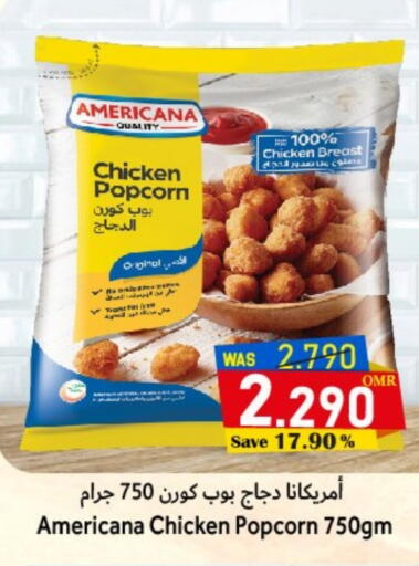 AMERICANA Chicken Pop Corn available at Al Qoot Hypermarket in Oman - Muscat