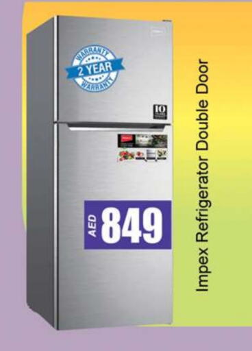 IMPEX Refrigerator available at Gulf Hypermarket LLC in UAE - Ras al Khaimah