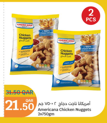 AMERICANA Chicken Nuggets available at City Hypermarket in Qatar - Doha