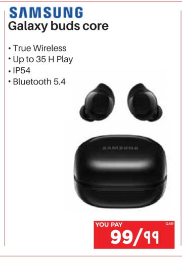SAMSUNG Earphone available at Emax  in Qatar - Al Shamal