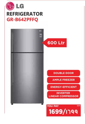 LG Refrigerator available at Emax  in Qatar - Al Shamal