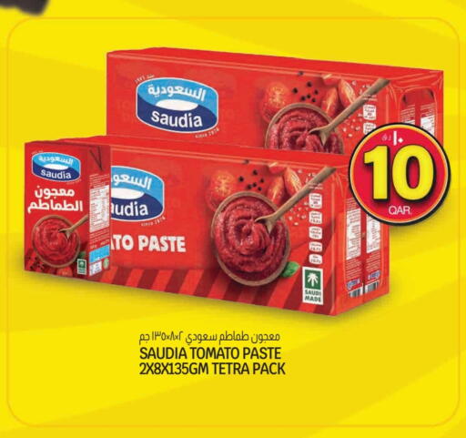 SAUDIA Tomato Paste available at Saudia Hypermarket in Qatar - Al-Shahaniya