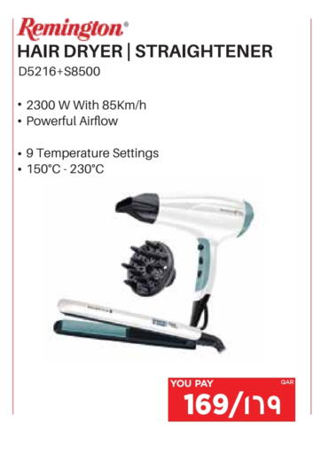 Hair Appliances available at Emax  in Qatar - Al Shamal