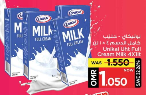 UNIKAI Full Cream Milk available at MARK & SAVE in Oman - Muscat