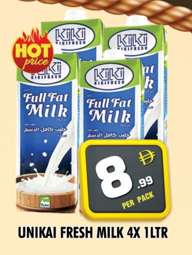 UNIKAI Fresh Milk available at NIGHT TO NIGHT DEPARTMENT STORE in UAE - Dubai